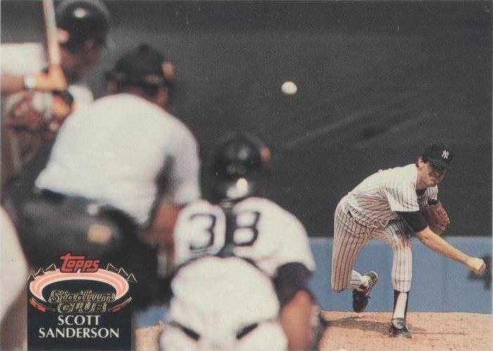 Topps Stadium Club 1992 - Scott Sanderson #496