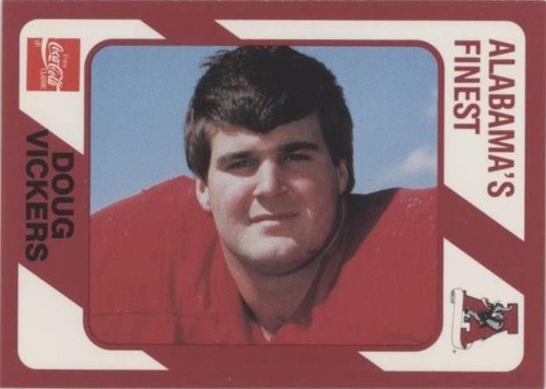 1989 Collegiate Collection Alabama Crimson Tide Doug Vickers #195