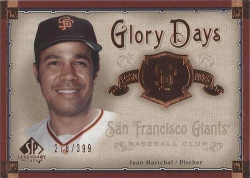 2005 SP Legendary Cuts - Juan Marichal #GD-MA