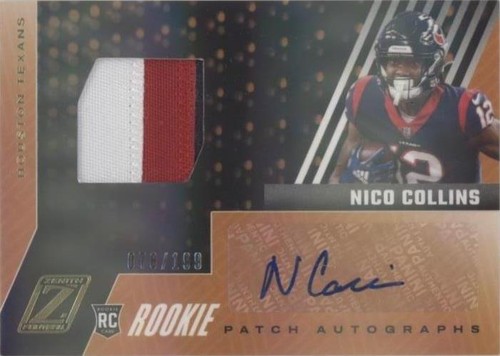 2021 Panini Zenith Nico Collins #109