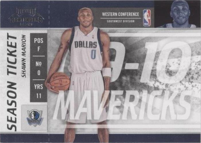 Playoff Contenders 2009-10 - Shawn Marion #7