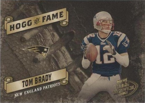 2003 Playoff Hogg Heaven Tom Brady #HF-26