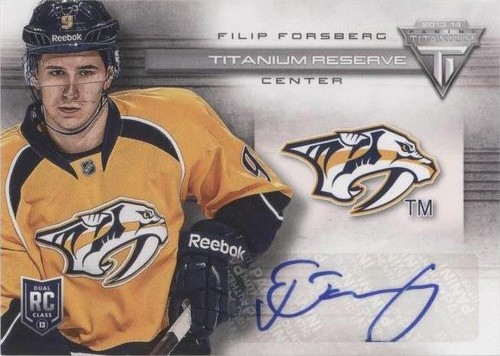 2013-14 Panini Titanium - Filip Forsberg #TR-FF