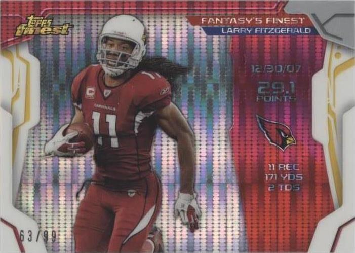 2014 Topps Finest - Fantasy's Finest Pulsar Refractor #FF-LF Larry ...