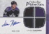 2007-08 O-Pee-Chee Premier - Lauri Tukonen #131