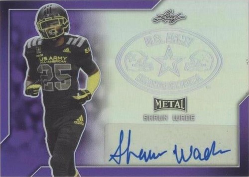 2017 Leaf Metal U.S. Army All-American Bowl Shaun Wade #BA-SW1