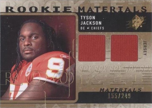 2009 SPx Tyson Jackson #RM-TJ