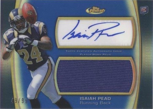 2012 Topps Finest Isaiah Pead #AJR-IP