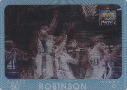 1997-98 Upper Deck Diamond Vision - David Robinson #24