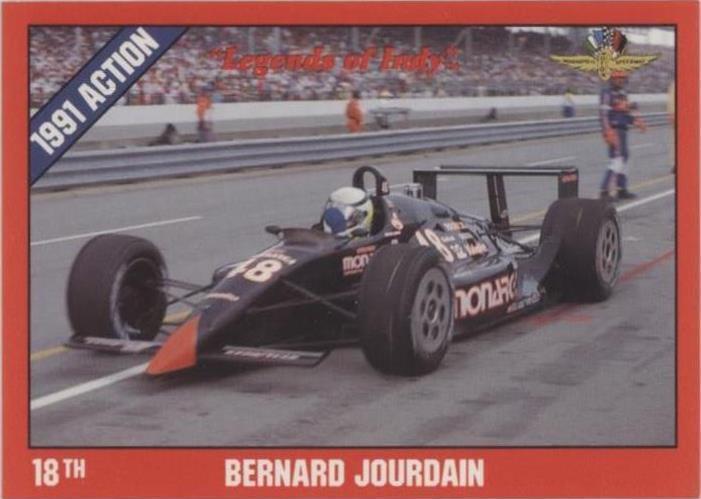 1992 Collegiate Collection Legends of Indy - Bernard Jourdain #19