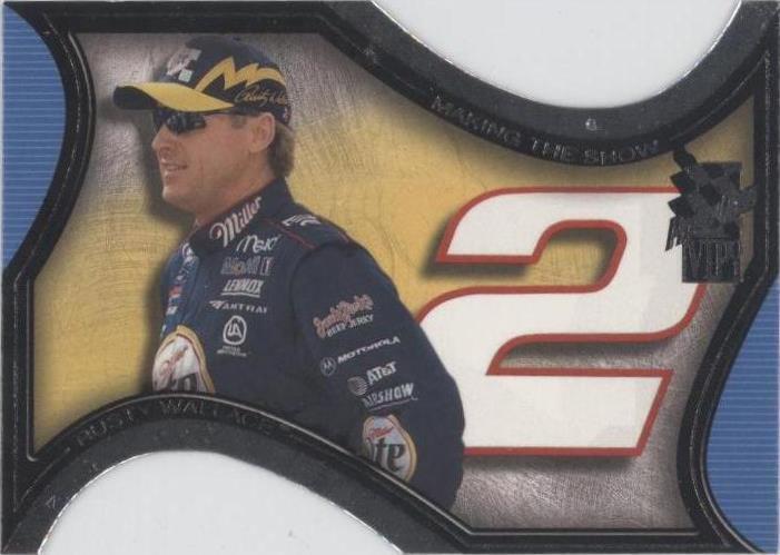 2001 Press Pass VIP - Rusty Wallace #MS 2
