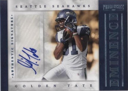 2012 Panini Prominence Golden Tate #21