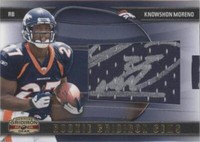 2009 Donruss Gridiron Gear Knowshon Moreno #216