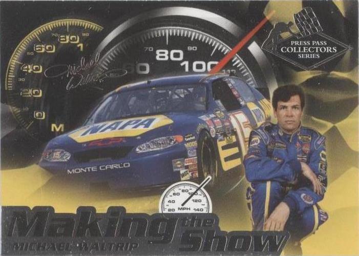 2005 Press Pass Collectors Series - Michael Waltrip #MS 9