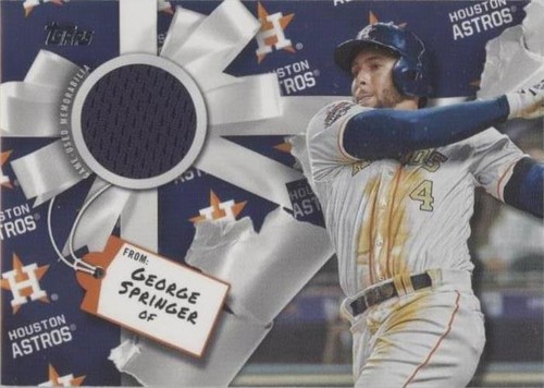 2019 Topps Holiday - George Springer #WHR-GSP