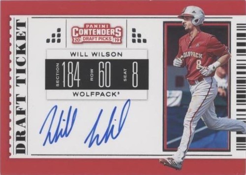 2019 Panini Contenders Draft Picks - Will Wilson #16