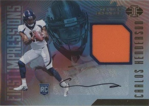 2017 Panini Illusions Carlos Henderson #121