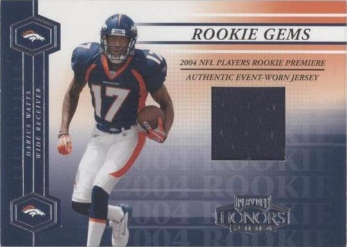 2004 Playoff Honors Darius Watts #214