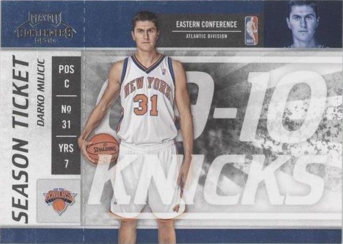 2009-10 Playoff Contenders - Darko Milicic #15