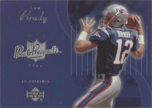 2003 Upper Deck Pros & Prospects Tom Brady #107