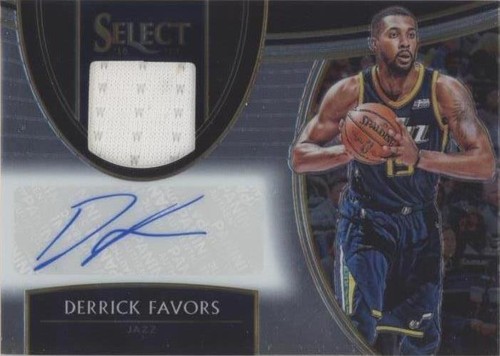 2018-19 Panini Select - Derrick Favors #AM-DFV