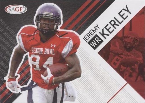 2011 SAGE Autograph Series Jeremy Kerley #23