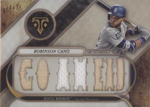2017 Topps Triple Threads - Robinson Cano #TTR-RC5