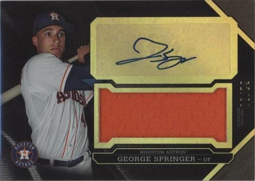 2016 Topps Triple Threads - George Springer #UAJR-GSP