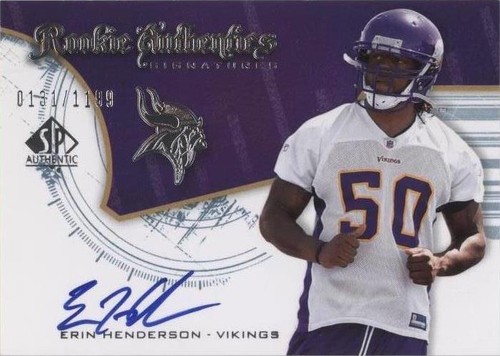 2008 SP Authentic Erin Henderson #225