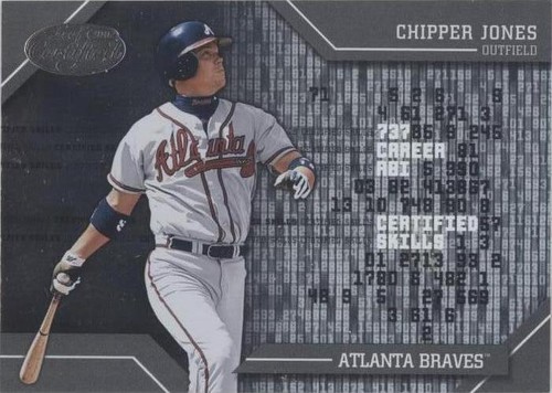 2002 Leaf Certified - Chipper Jones #CS-14