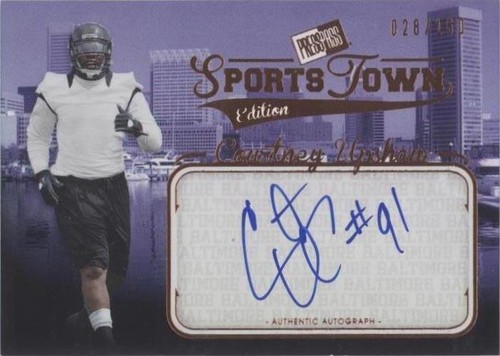 2012 Press Pass Sports Town Edition Autographs Courtney Upshaw #ST CU