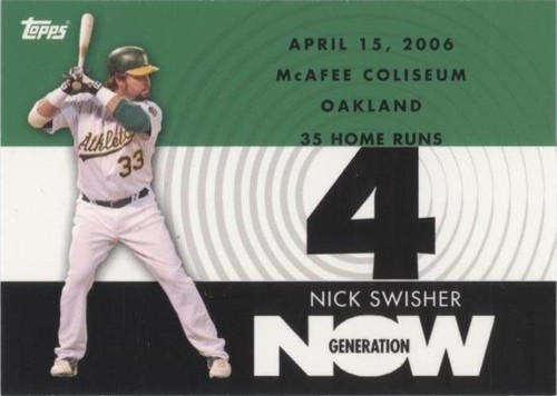 2007 Topps - Nick Swisher #GN363