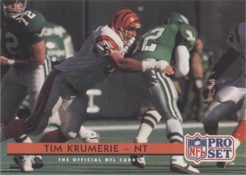 1992 Pro Set Tim Krumrie #131