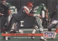1992 Pro Set Tim Krumrie #131