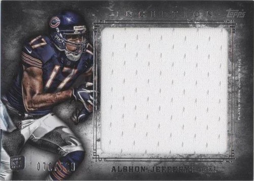 2012 Topps Inception Alshon Jeffery #JR-AJ