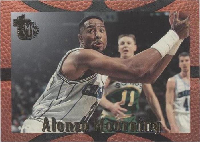 1994-95 Topps en relieve - Alonzo Mourning #12