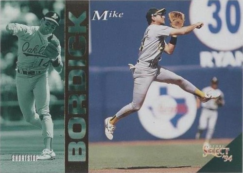 1994 Score Select - Mike Bordick #176