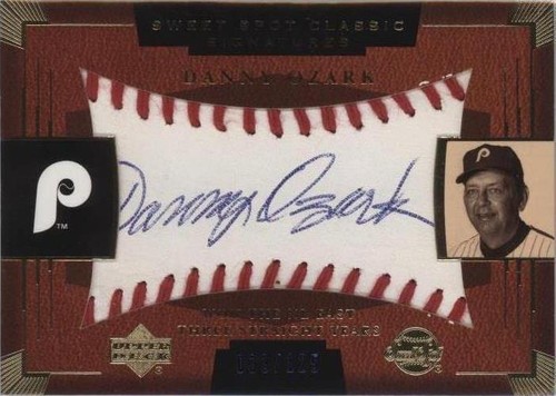 2004 Upper Deck Sweet Spot Classic - Danny Ozark #SSA-13