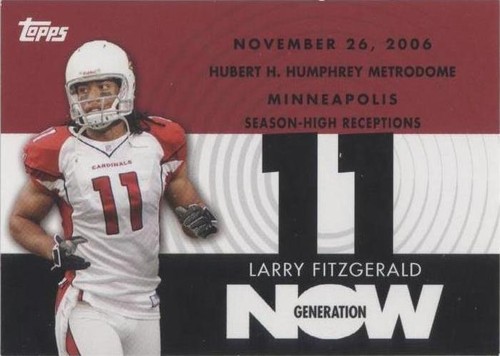 2007 Topps Larry Fitzgerald #GN-LF3