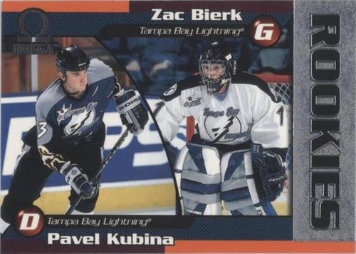 1998-99 Pacific Omega - Pavel Kubina Zac Bierk #224