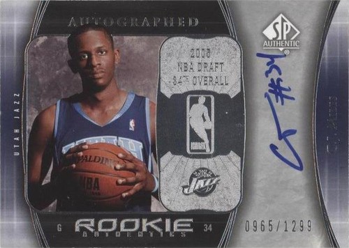2005-06 SP Authentic - C.J. Miles #124