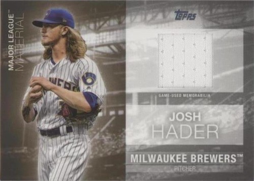 2020 Topps - Josh Hader #MLM-JH
