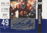 2008 SAGE Hit Sedrick Ellis #A94