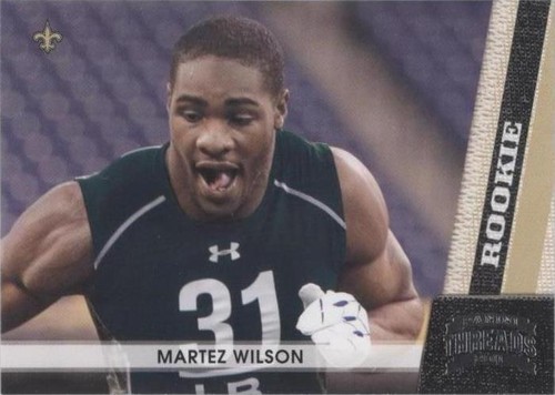 2011 Panini Threads Martez Wilson #214