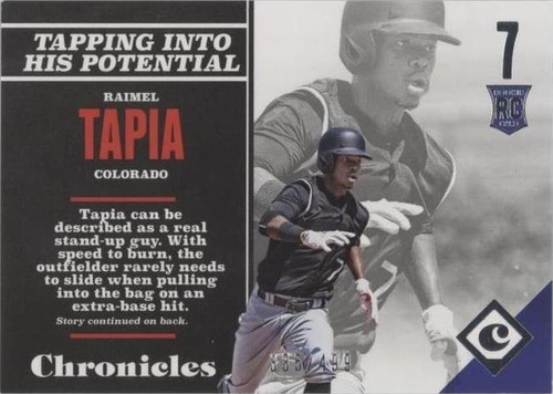 2017 Panini Chronicles - Raimel Tapia #149