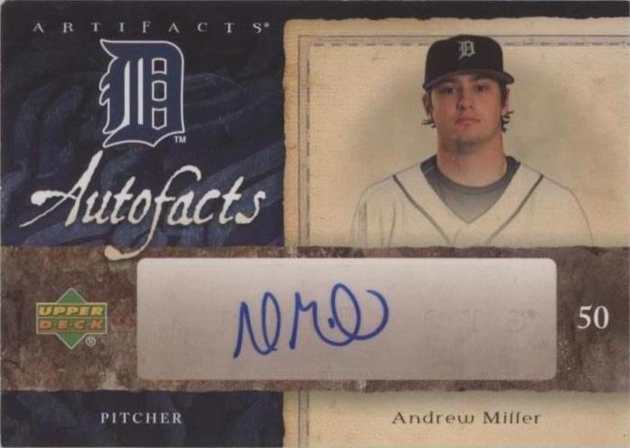 2007 Upper Deck 工件 - Andrew Miller #AF-AM
