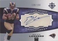 2007 Ultimate Collection Brian Leonard #112