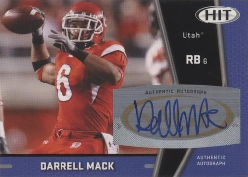 2009 SAGE Hit Darrell Mack #A32