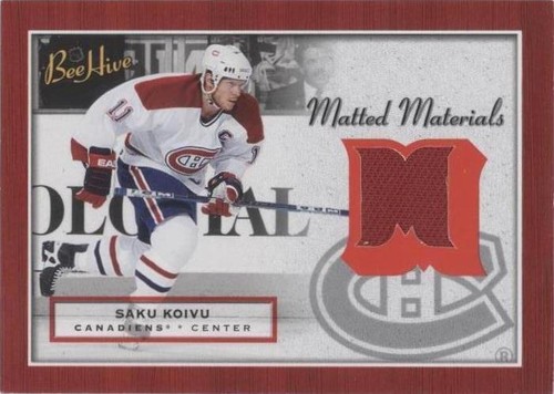 2005-06 Upper Deck Bee Hive - Saku Koivu #MM-SK