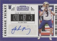 2019 Panini Contenders Draft Picks Jake Browning #279